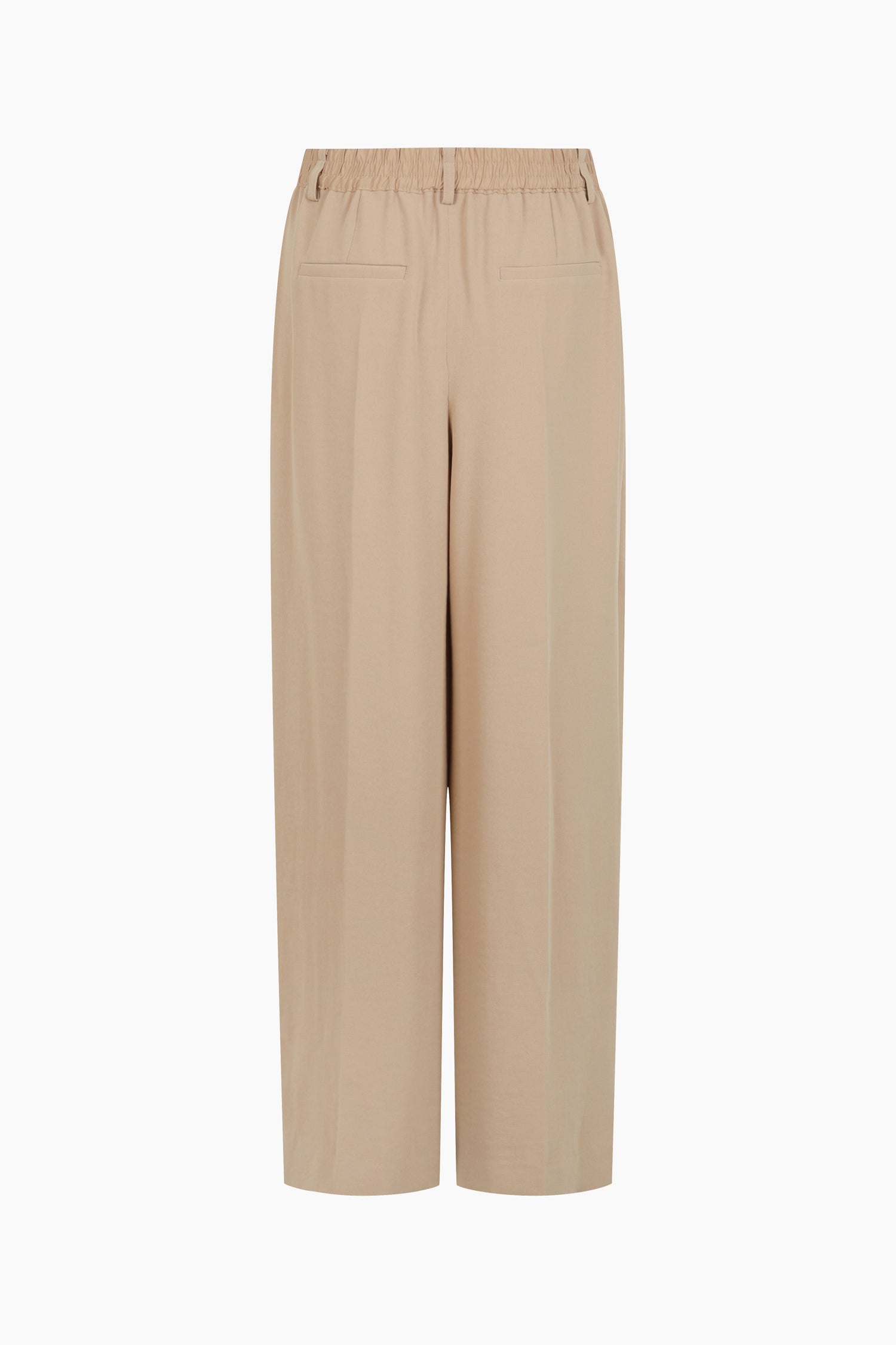 Pantaloni dritti da donna cammello 2 | Sisley Outlet
