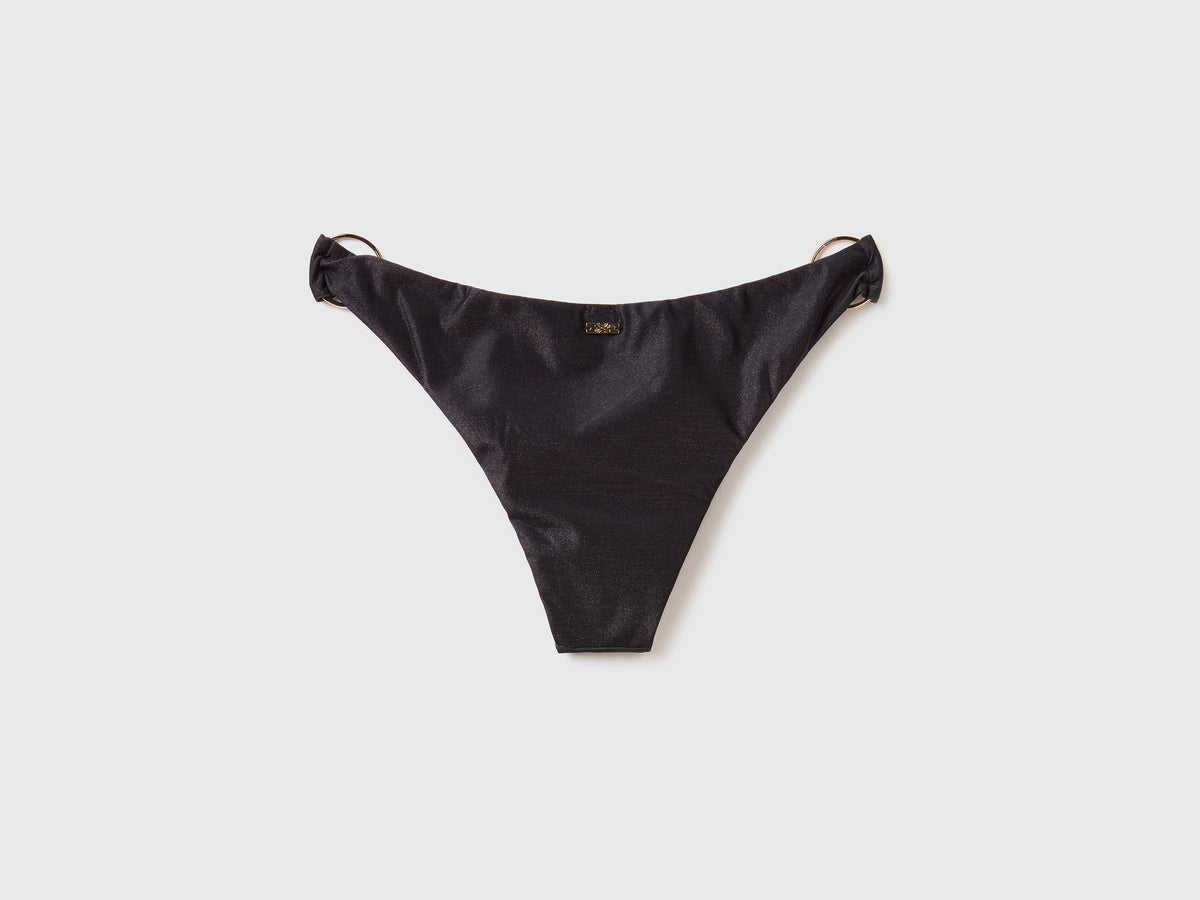 Slip costume in tessuto elasticizzato con lurex