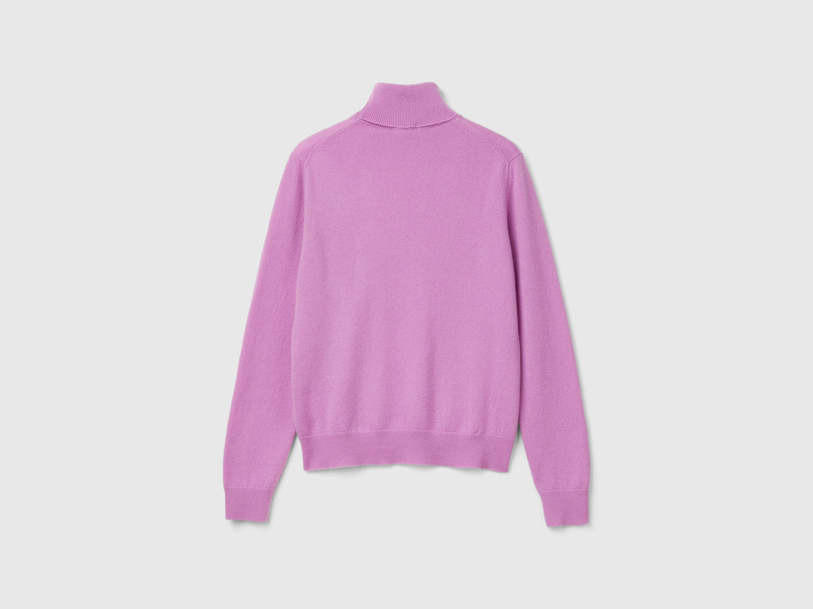 Dolcevita in puro cashmere da donna lilla 2 | Benetton Outlet