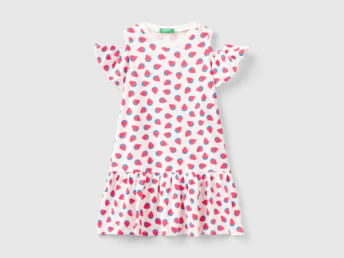Vestito con stampa frutta
