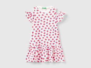 Vestito con stampa frutta