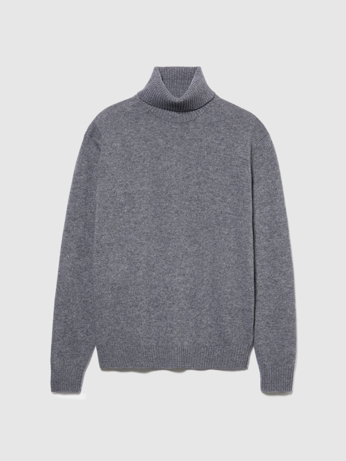 Maglia collo alto in misto lana