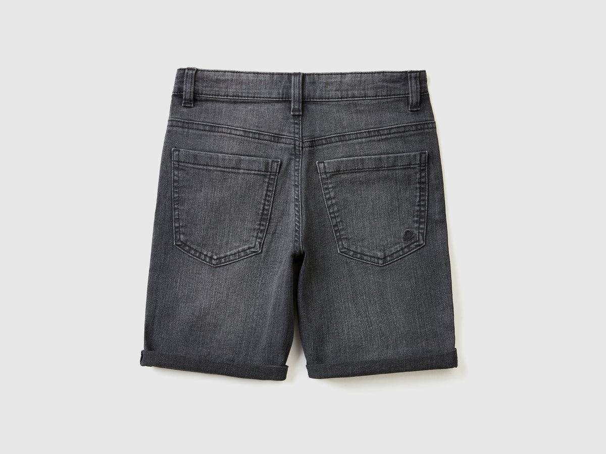 Bermuda slim fit in denim
