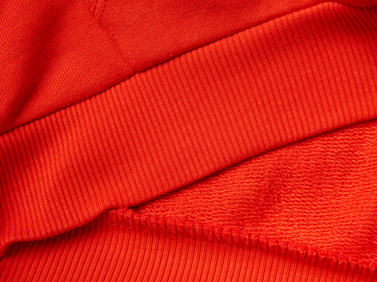Felpa con zip e colletto da bambina rosso 2 | Benetton Outlet