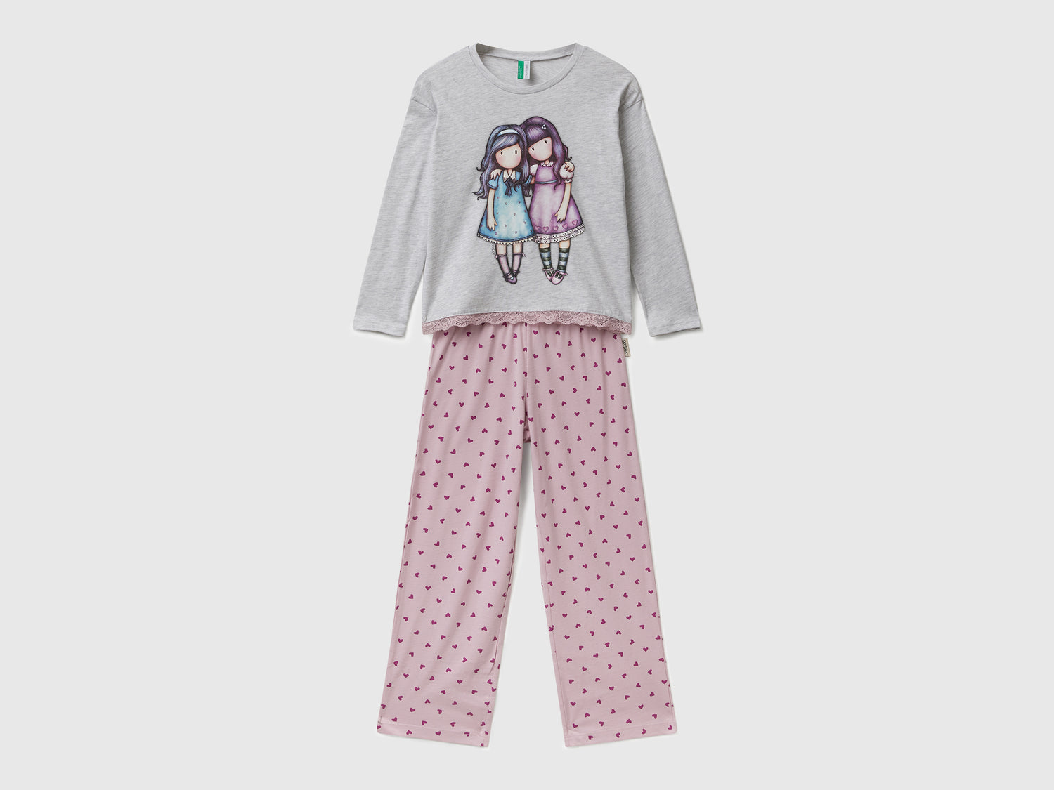 Pigiama ©Santoro Gorjuss da bambina grigio | Benetton Outlet