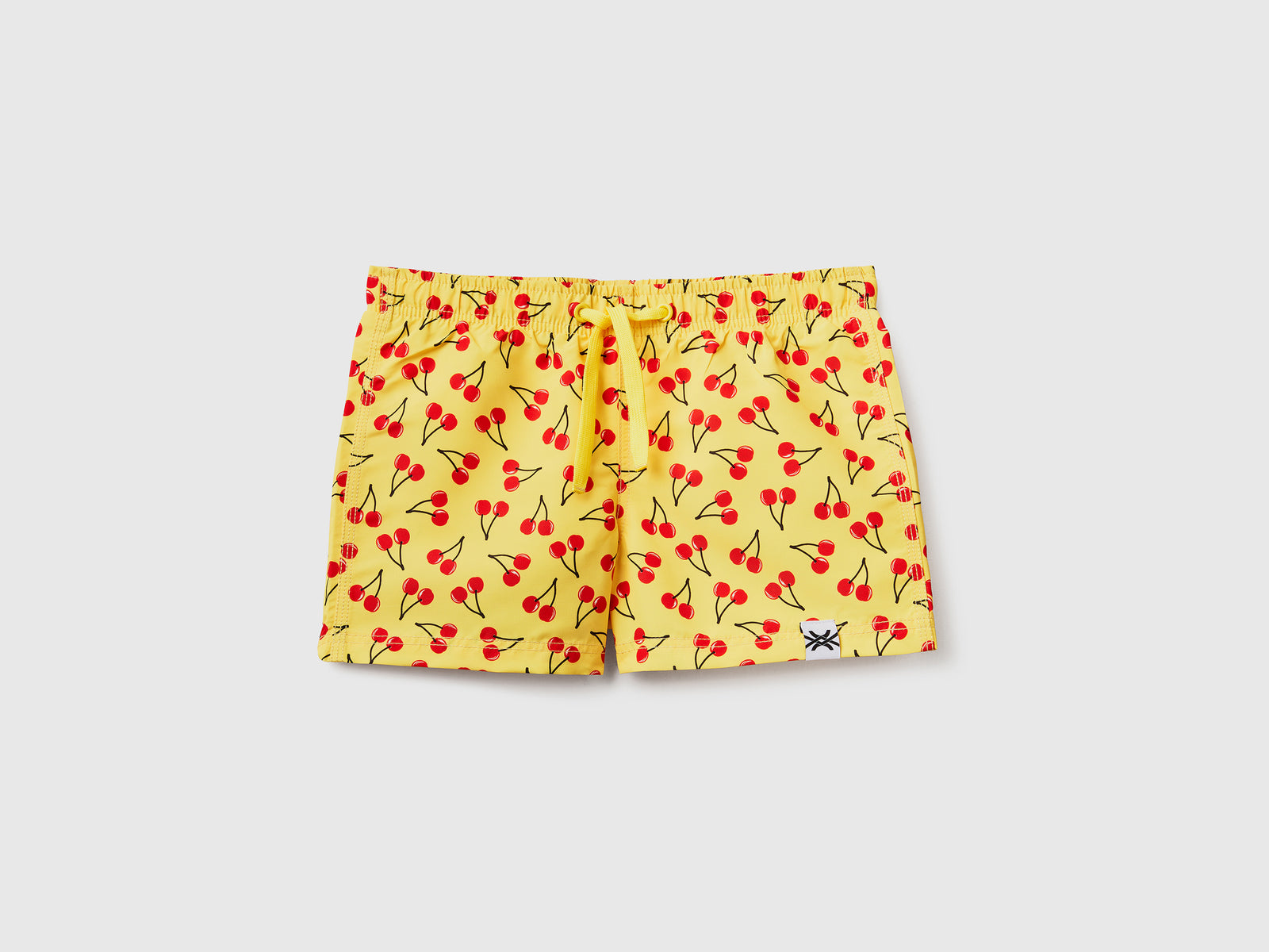 Costume boxer stampato da bambino giallo | Benetton Outlet