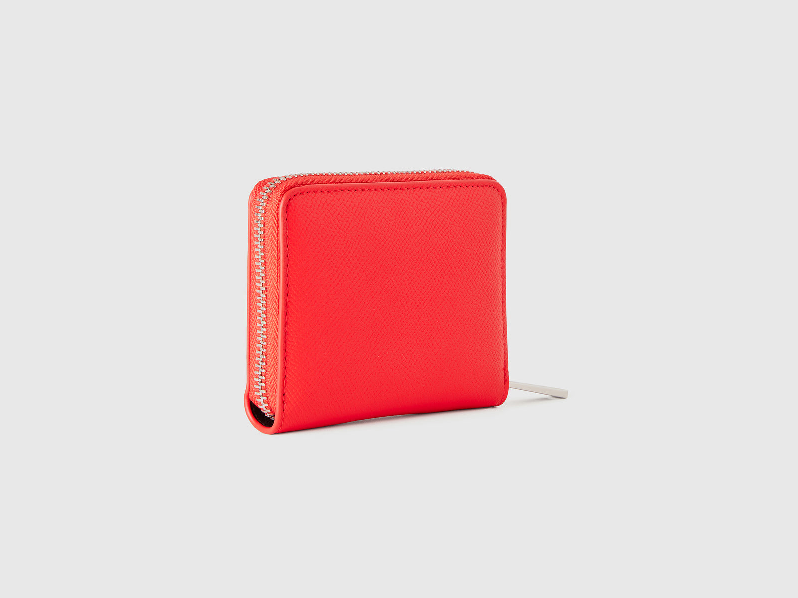 Portafoglio piccolo con zip da donna rosso 2 | Benetton Outlet