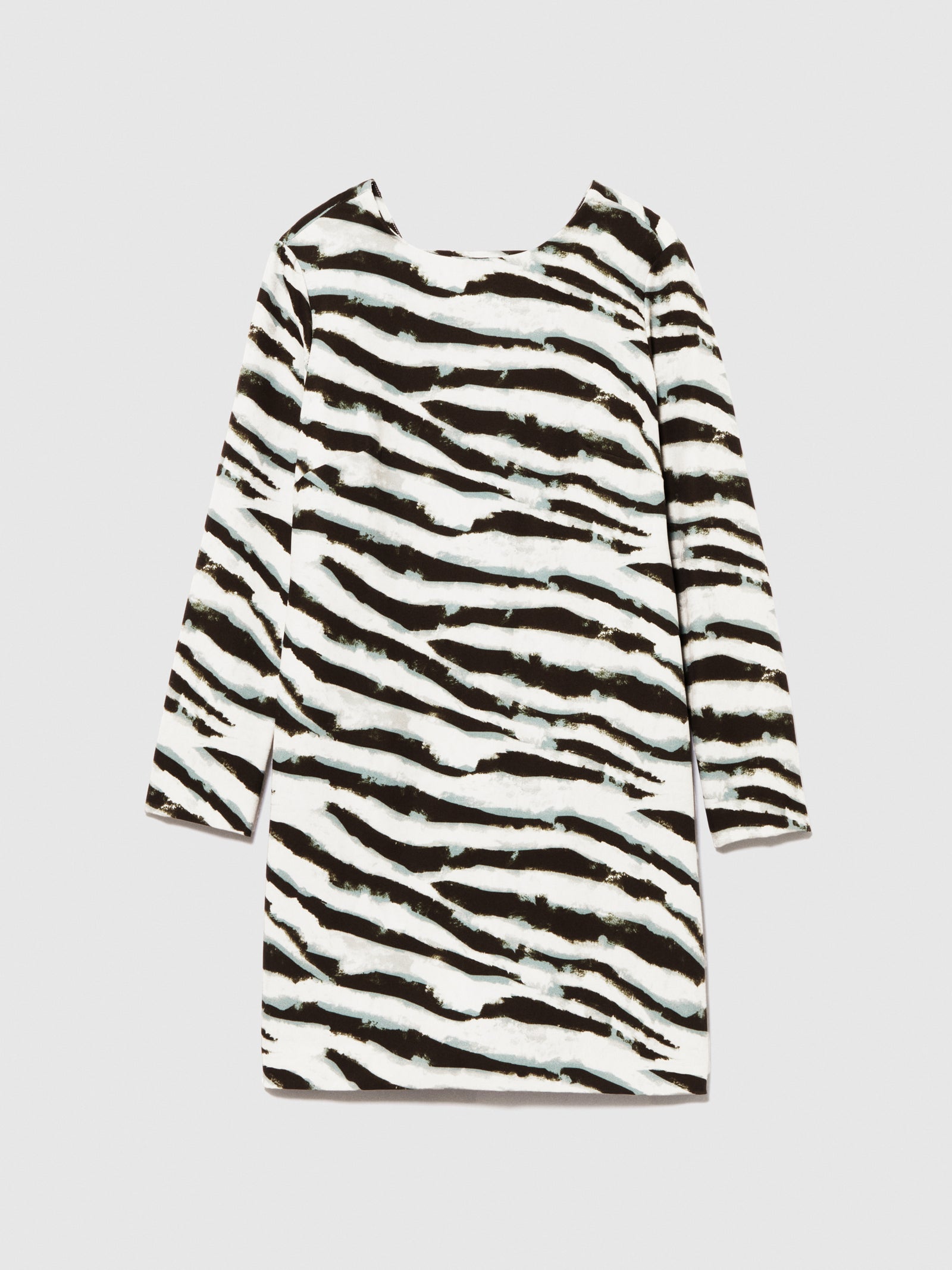 Vestito corto stampato da donna multi-color | Sisley Outlet