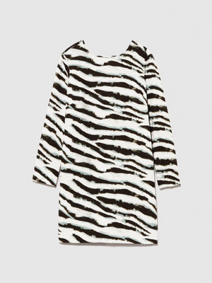 Vestito corto stampato