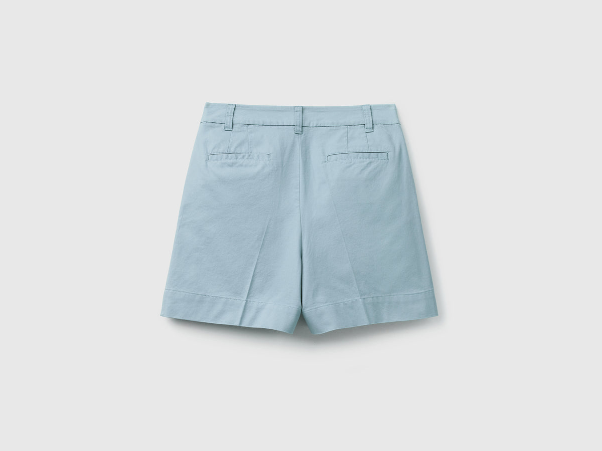 Shorts in cotone elasticizzato