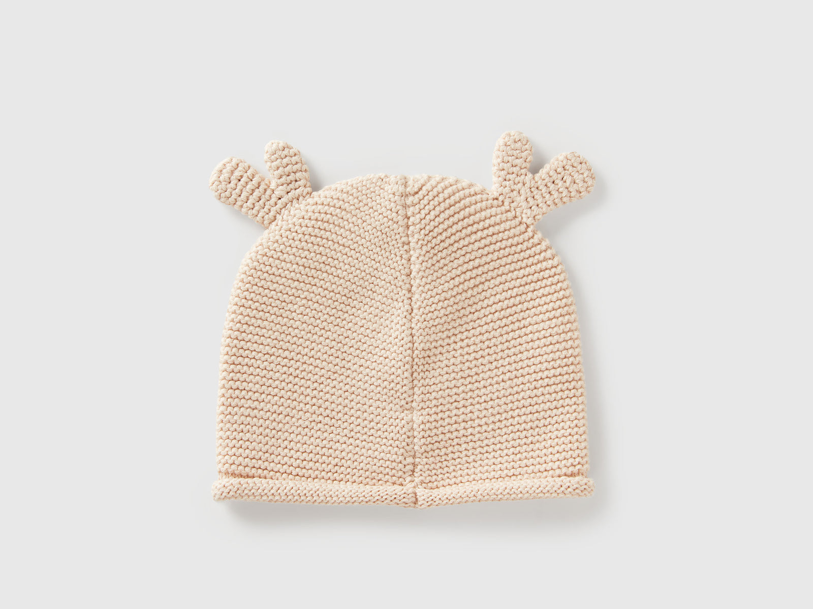 Cappellino crochet con applicazioni da neonato beige 2 | Benetton Outlet
