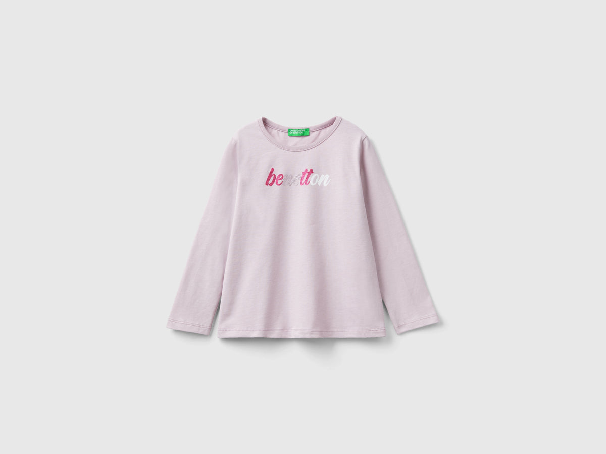 Maglietta regular fit in cotone bio