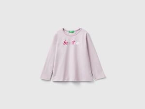 Maglietta regular fit in cotone bio