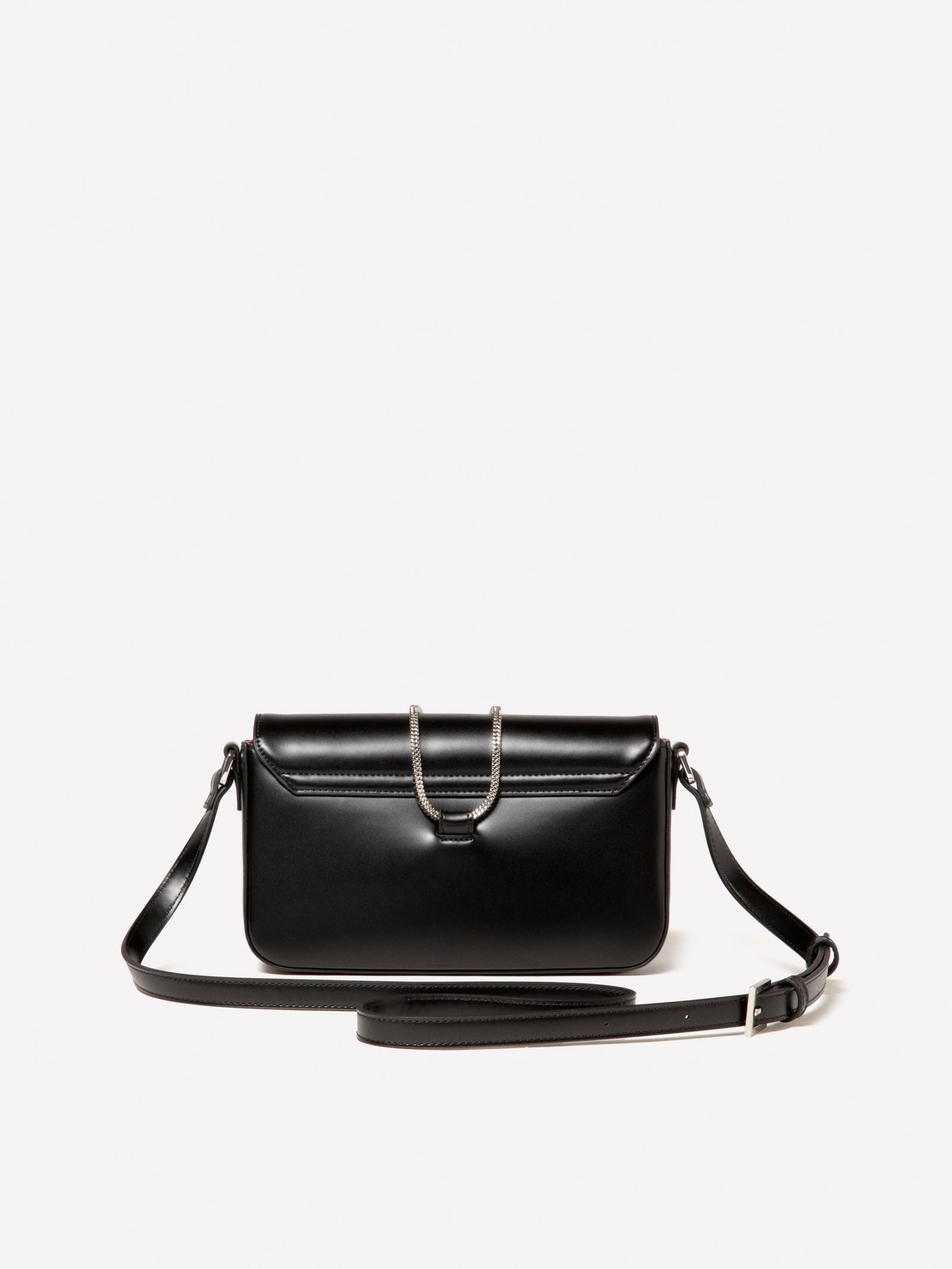 Borsetta a tracolla con catena da donna nero 2 | Sisley Outlet