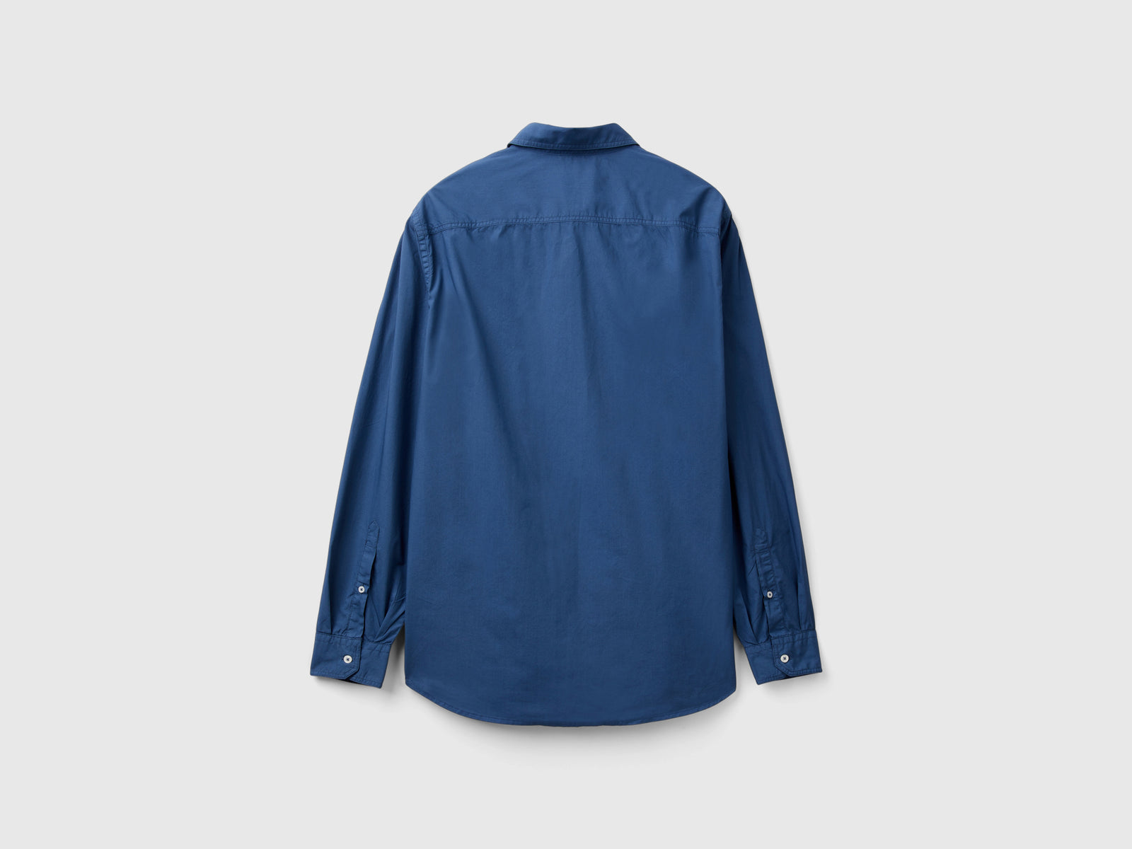 Camicia slim fit 100% cotone da uomo avio 2 | Benetton Outlet