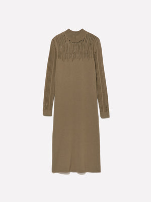 Vestito lungo in maglia