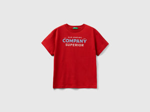 T-shirt manica corta in cotone bio