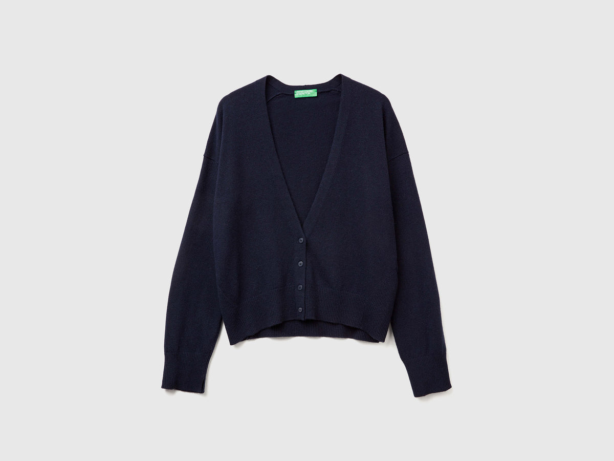Cardigan in misto cashmere