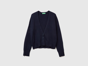 Cardigan in misto cashmere