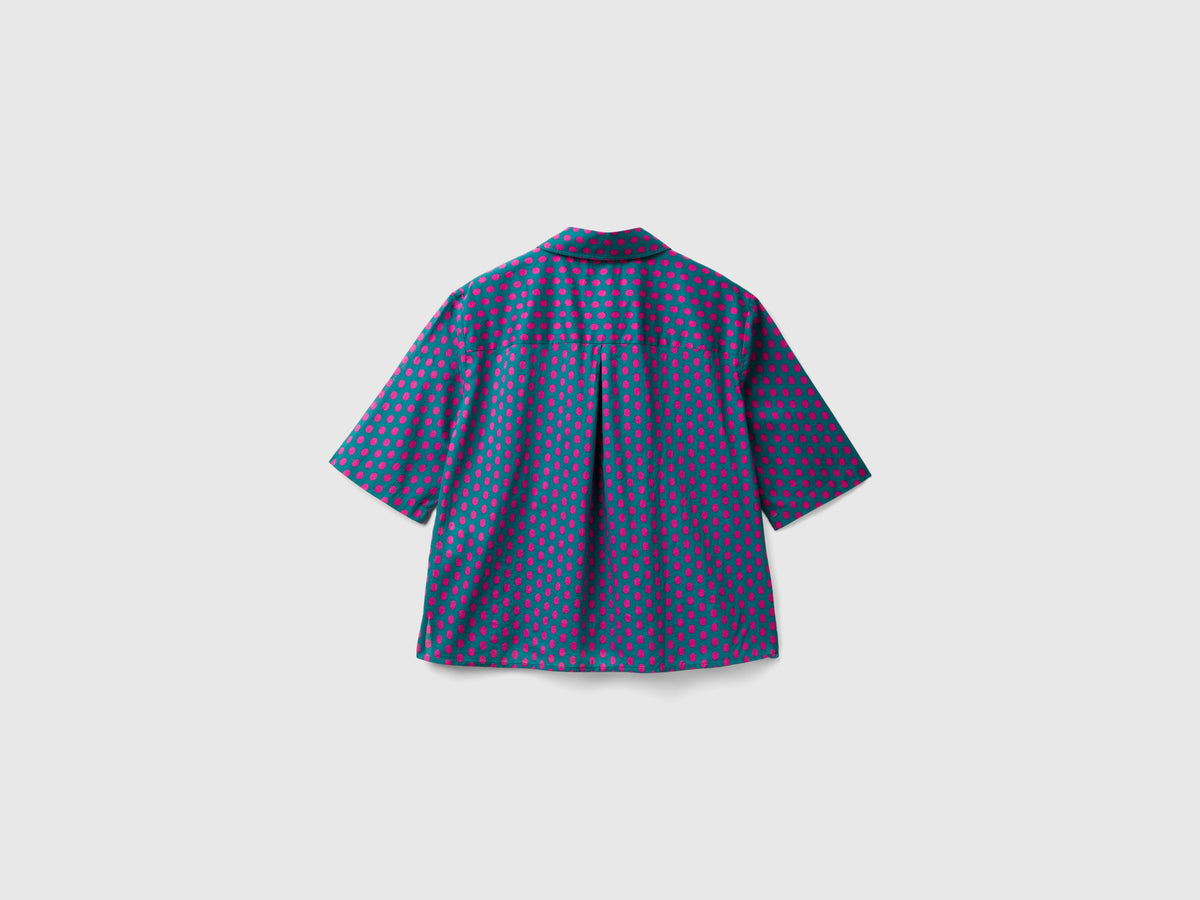 Camicia fantasia a manica corta