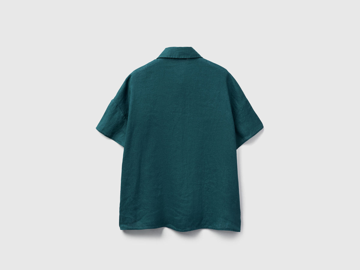 Blusa in puro lino