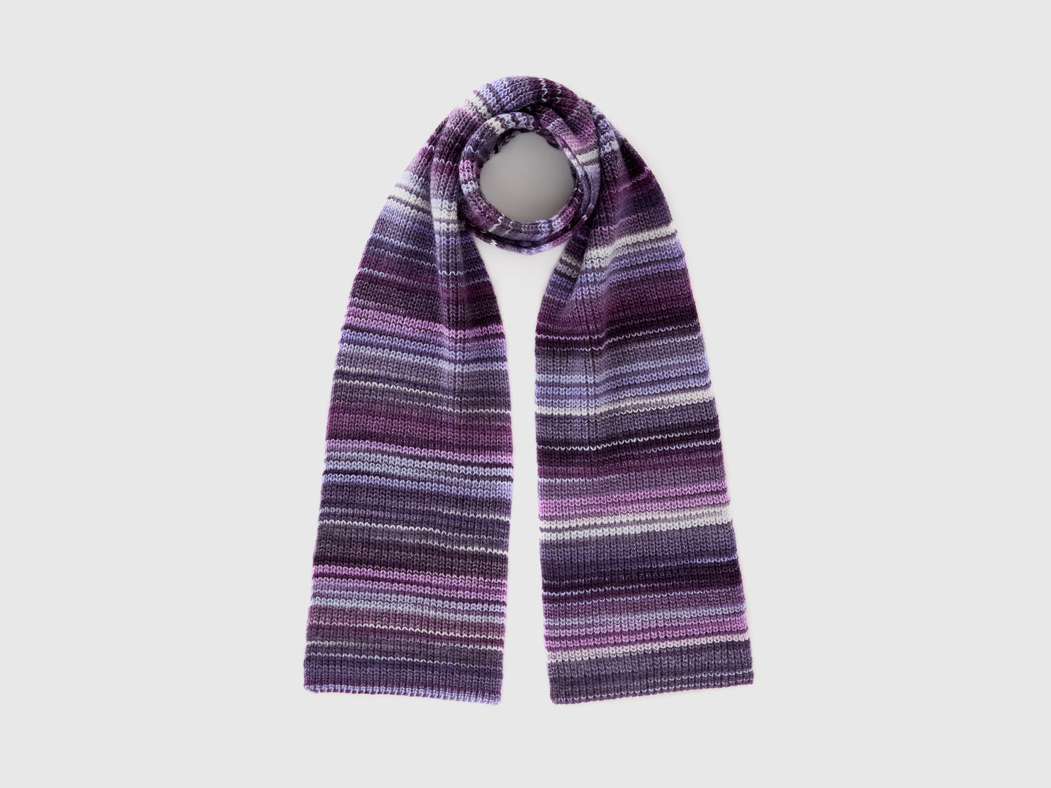 Sciarpa in misto lana da donna multi-color | Benetton Outlet