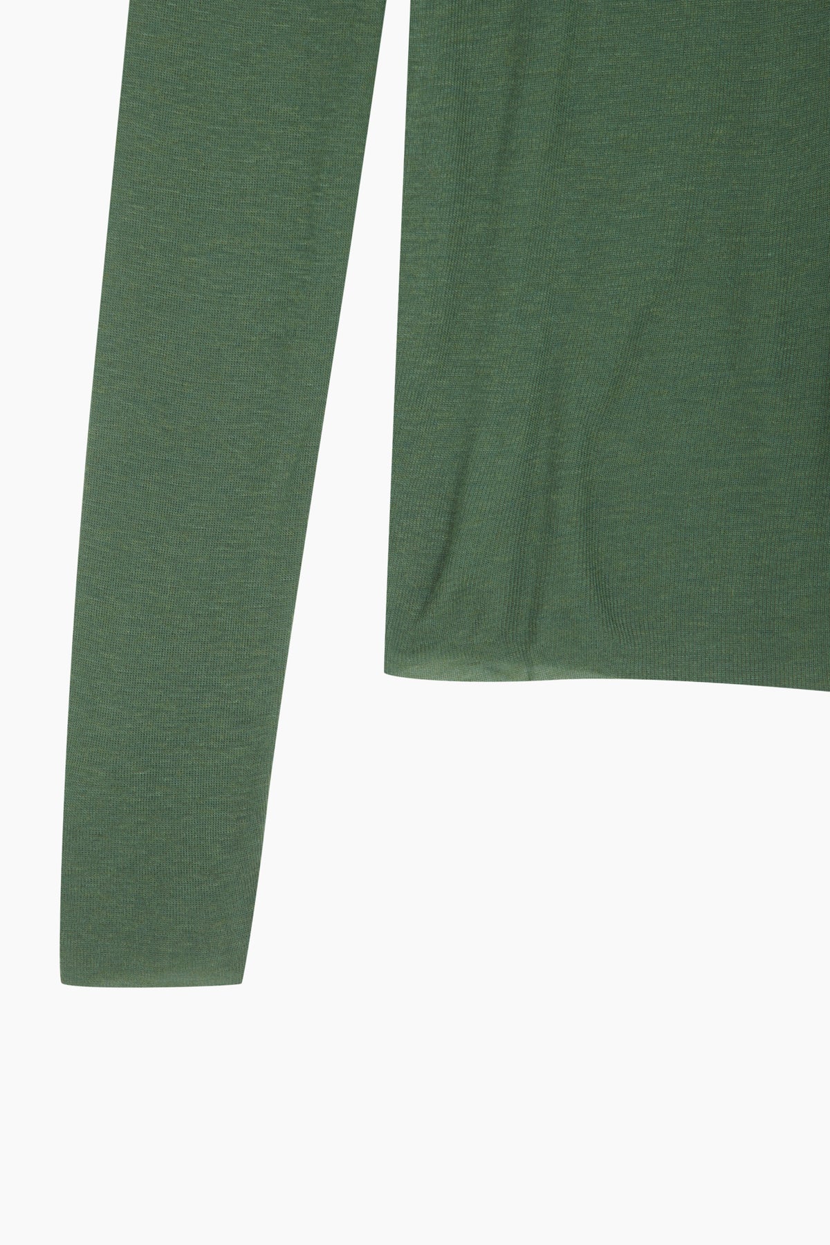 T-shirt scollo a V aderente