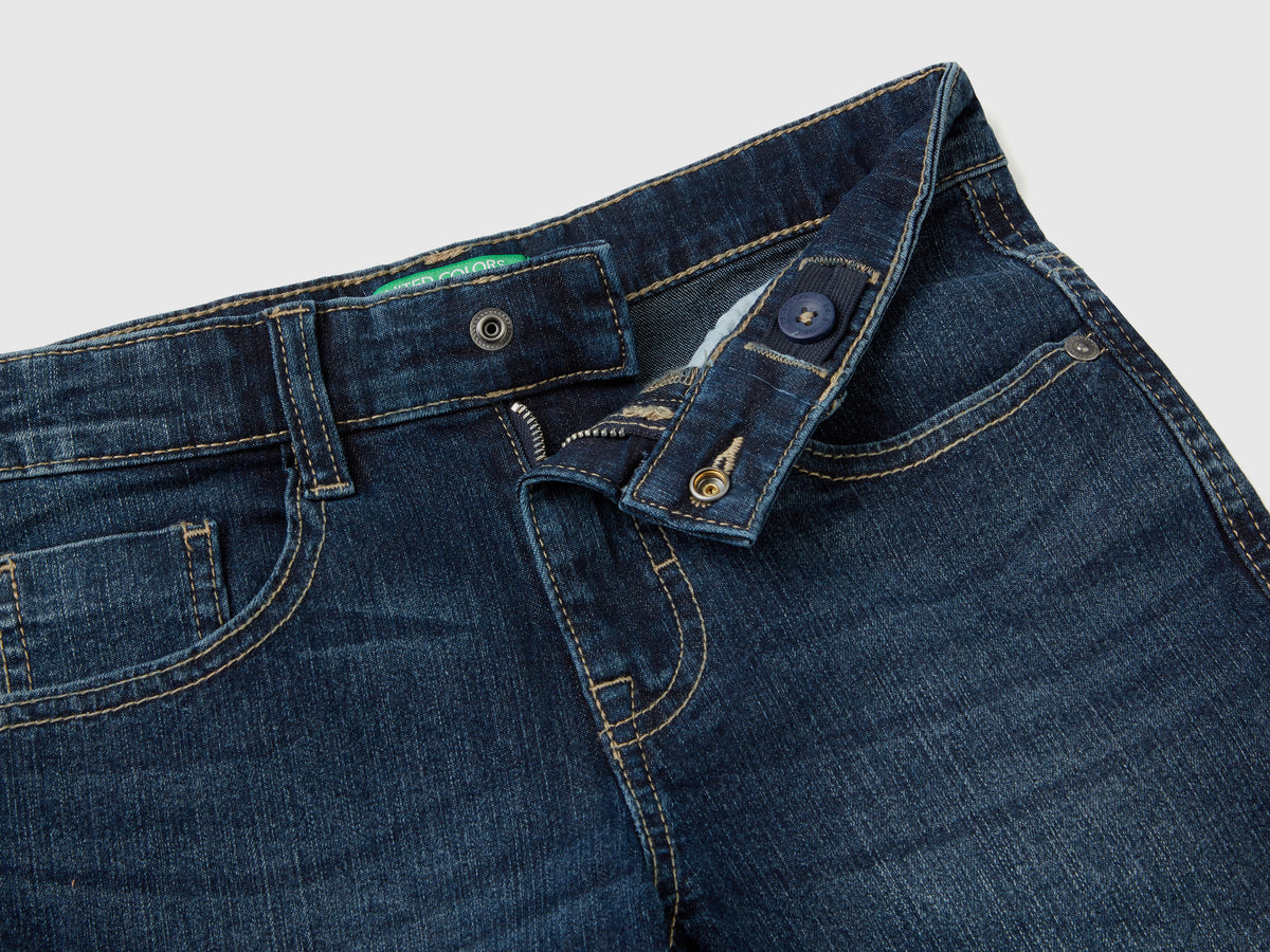 Bermuda slim fit in denim
