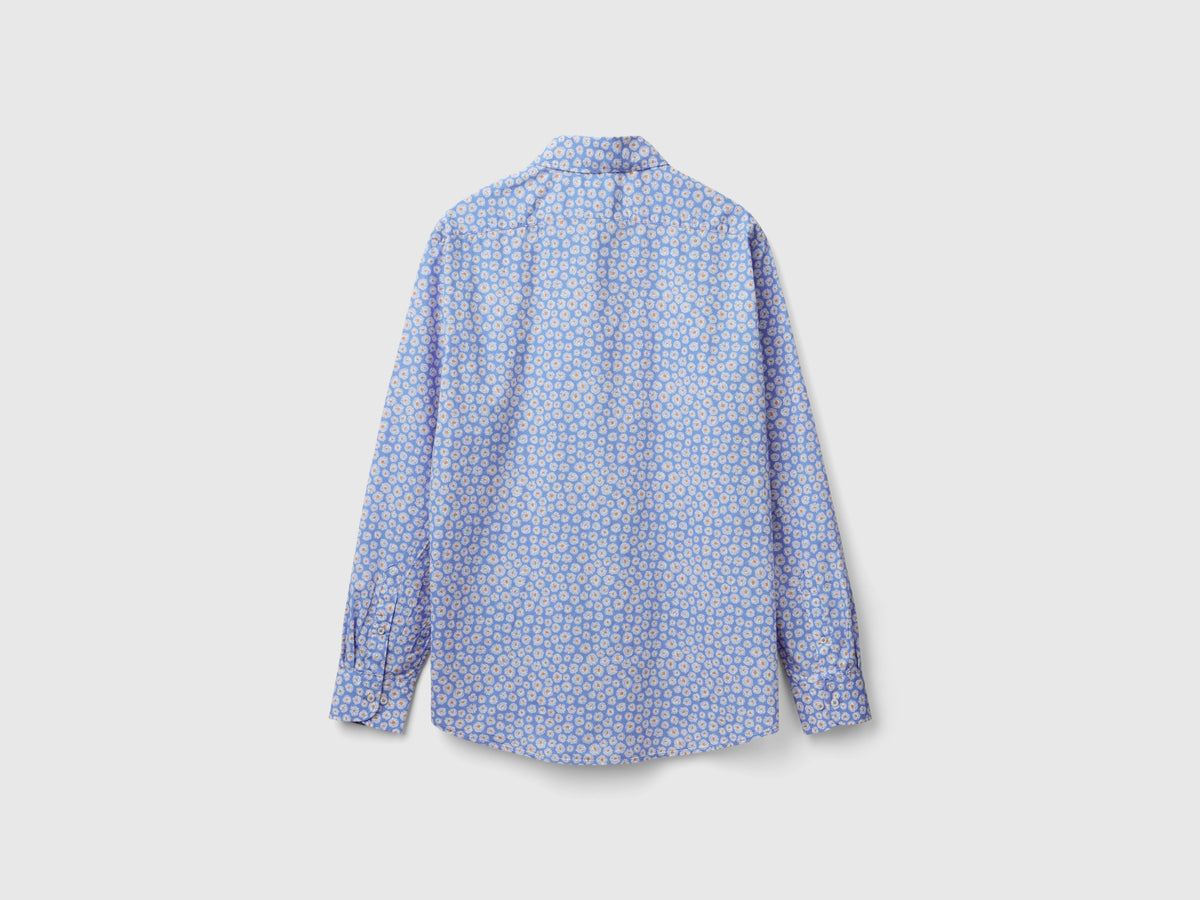 Camicia regular fit stampa fantasia
