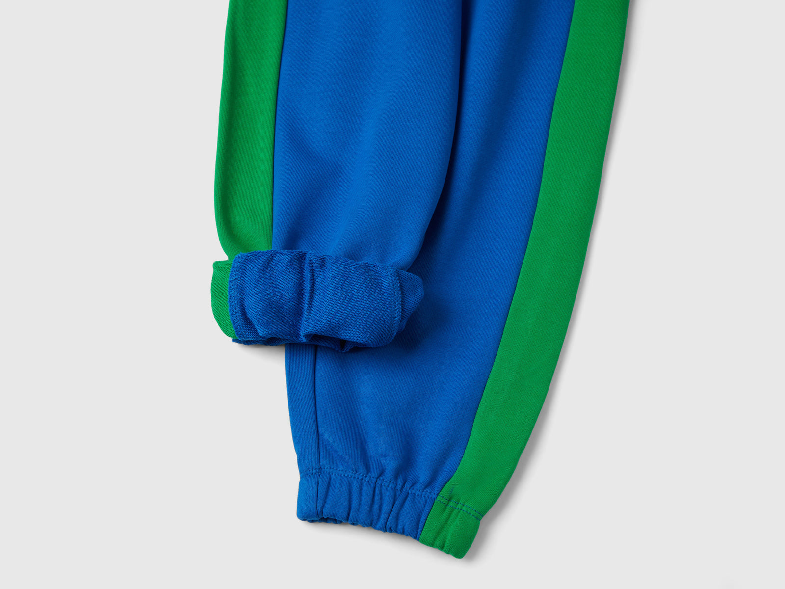 Joggers baloon fit con bande laterali da bambino bluette 2 | Benetton Outlet