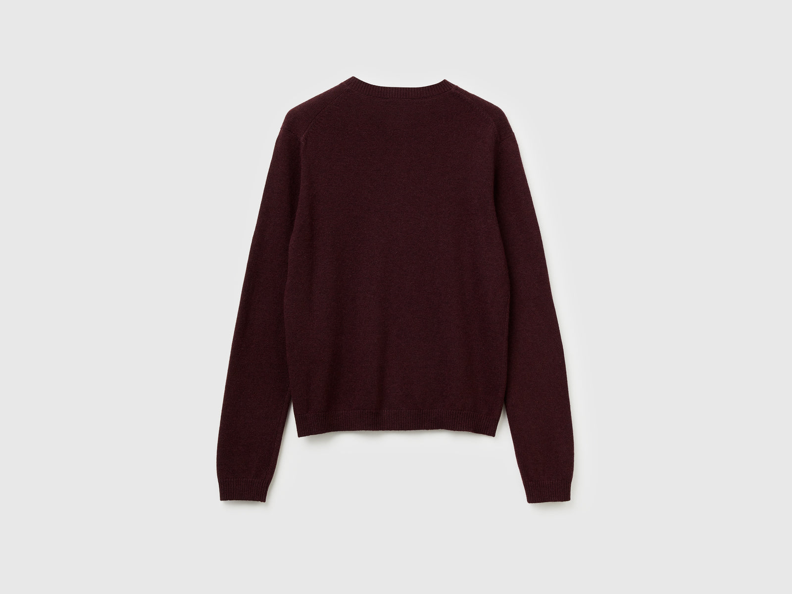 Cardigan in misto lana e cashmere da donna bordeaux 2 | Benetton Outlet