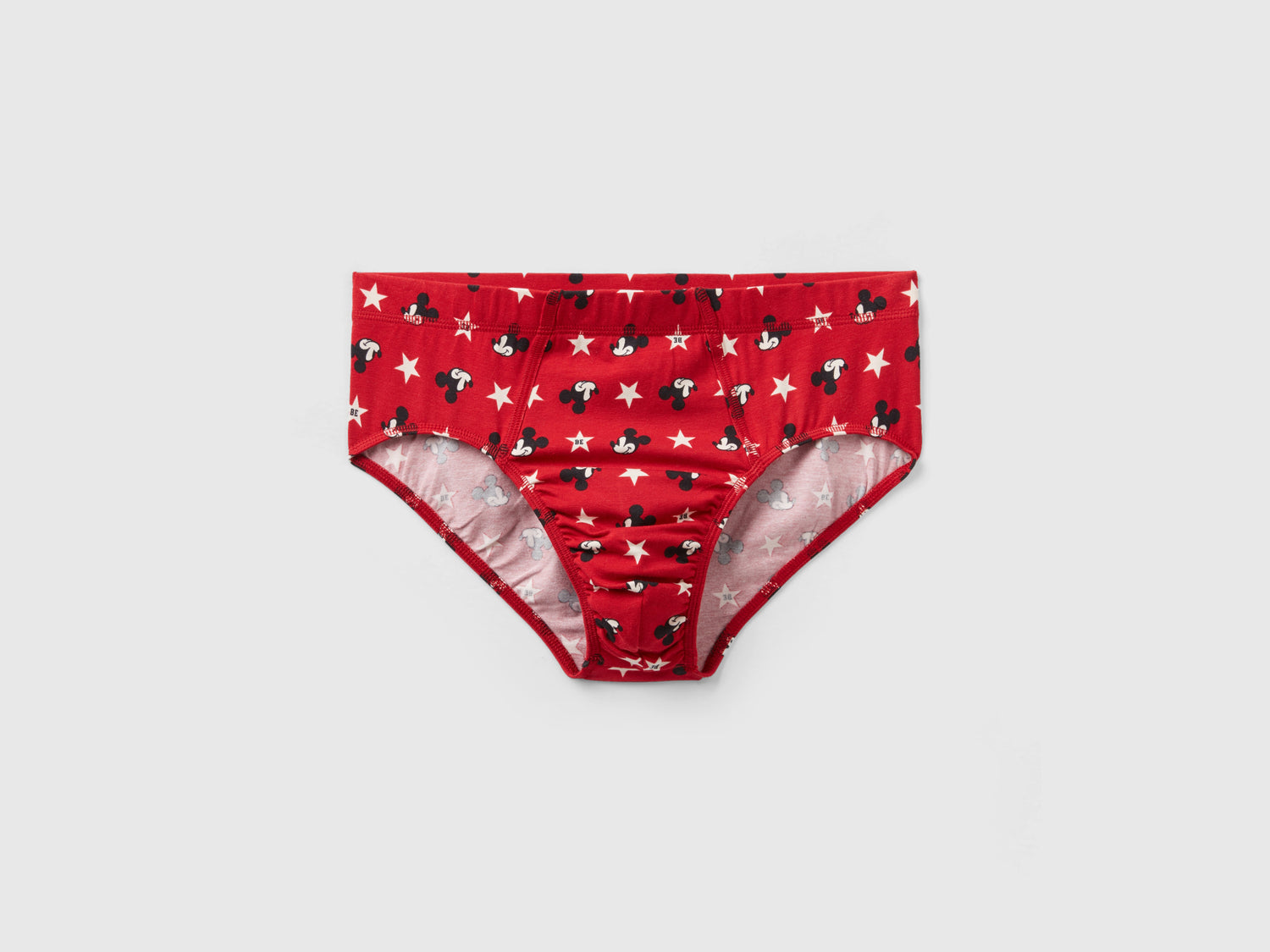 Slip Mickey Mouse da uomo rosso | Benetton Outlet