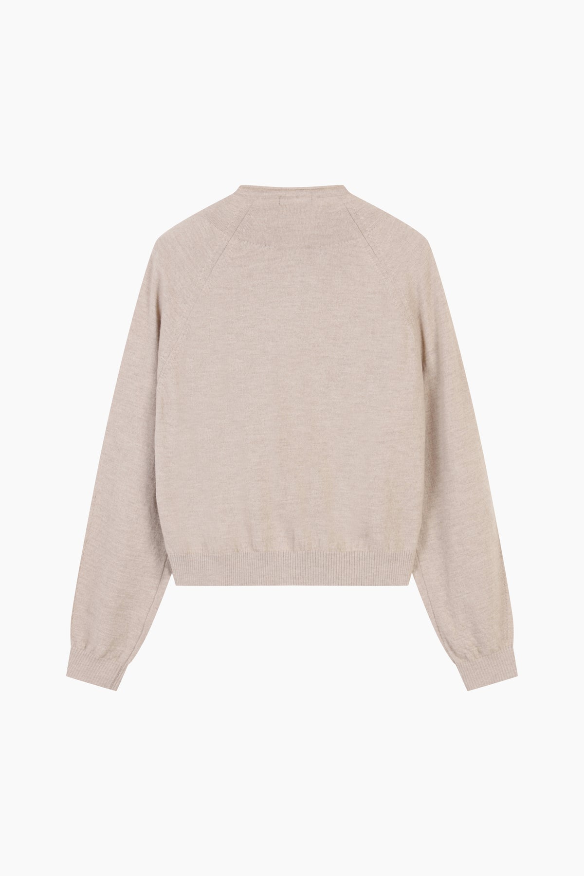 Cardigan collo alto