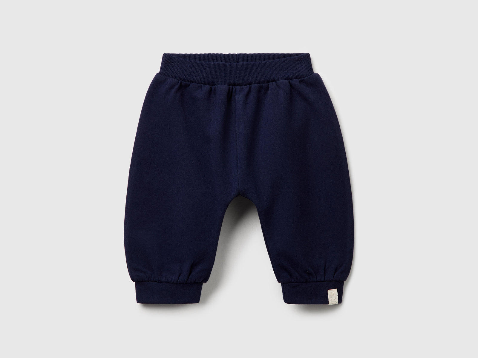 Pantaloni in felpa da neonato blu scuro | Benetton Outlet