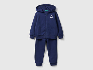 Tuta in felpa 100% cotone