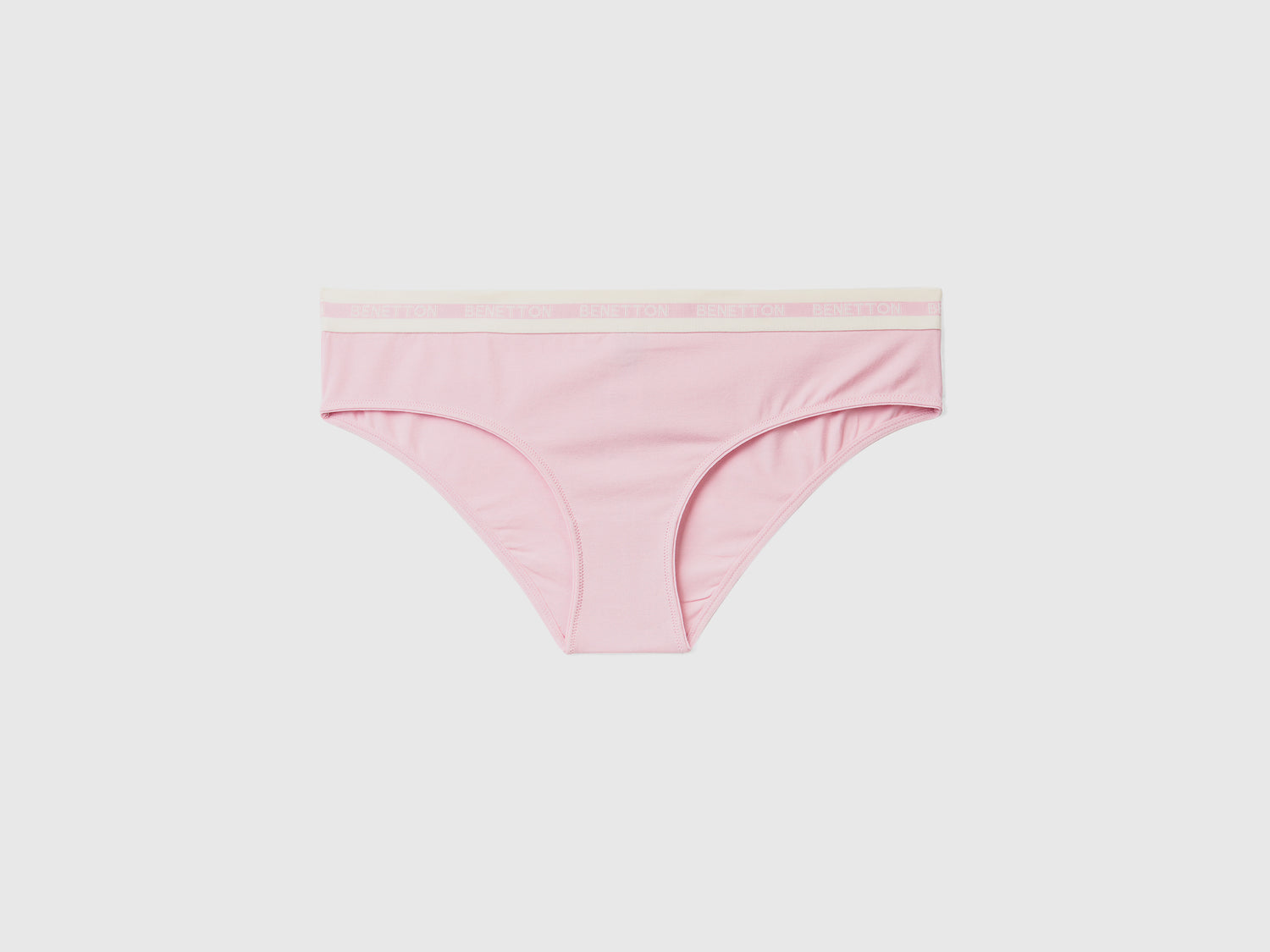Mutande aderenti in cotone elasticizzato da donna lilla | Benetton Outlet