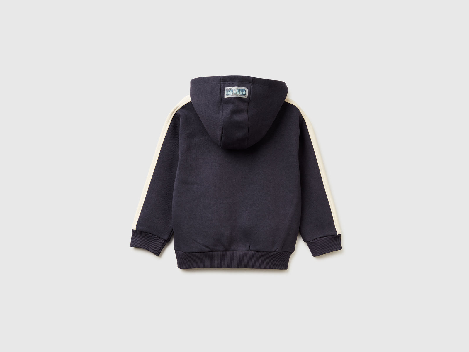 Felpa con cappuccio over fit da bimbo avio 2 | Benetton Outlet