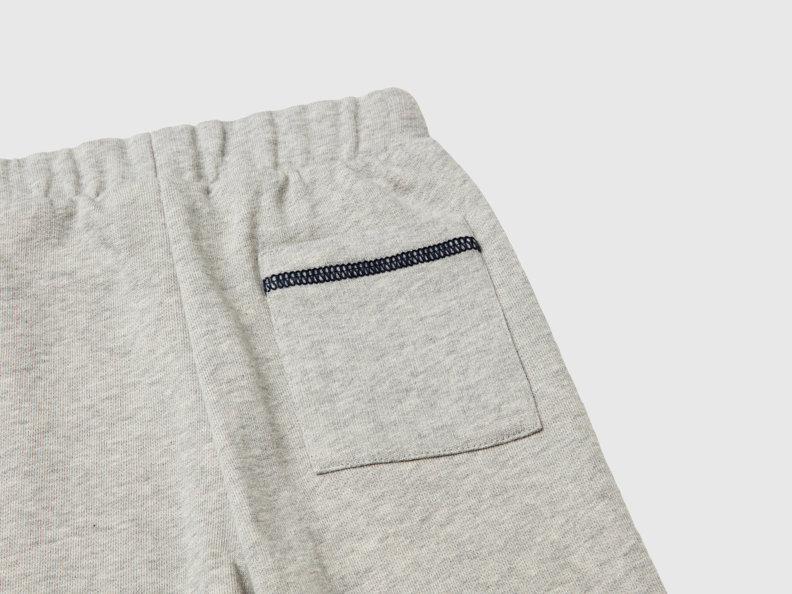 100% cotton sweatshirt tracksuit da bimbo grigio chiaro 3 | Benetton Outlet