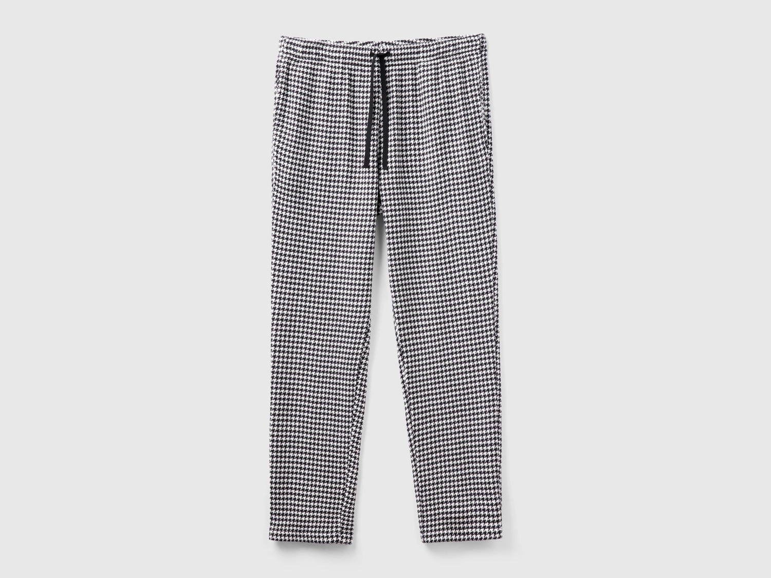Pantaloni pied de poule da uomo multi-color | Benetton Outlet