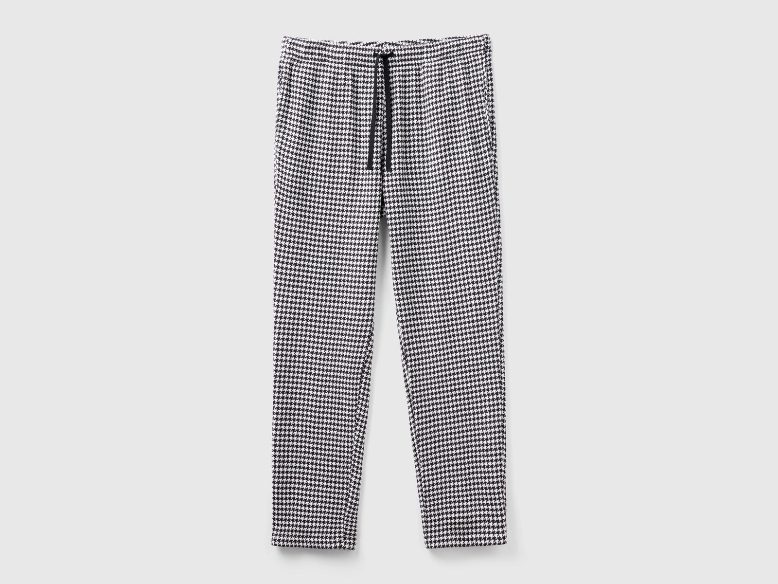 Pantaloni pied de poule da uomo multi-color | Benetton Outlet