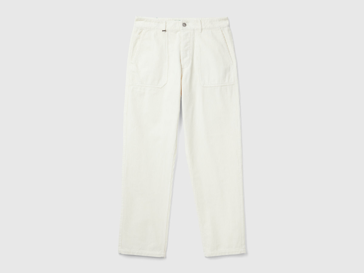 Pantaloni in velluto stile worker
