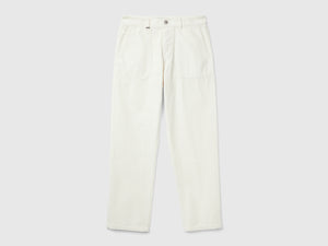 Pantaloni in velluto stile worker