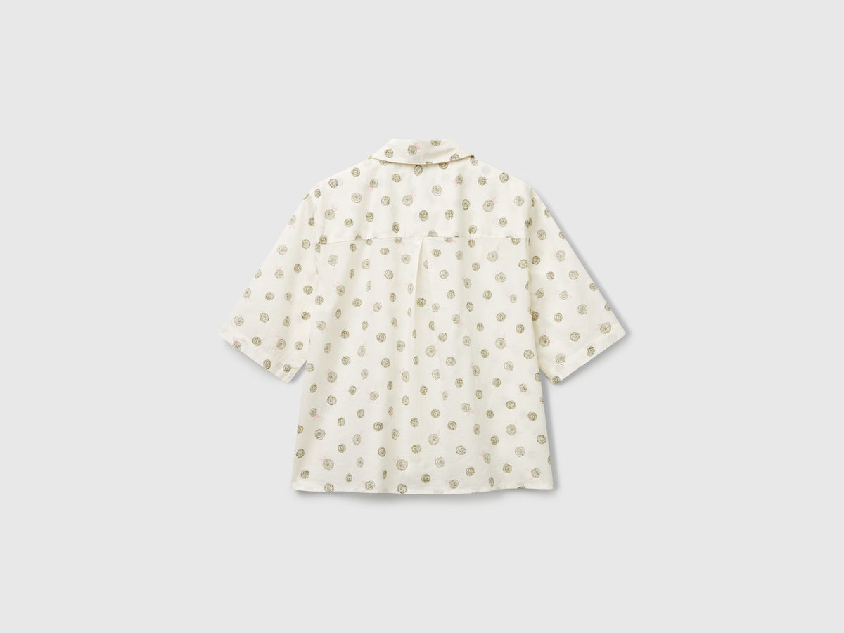 Camicia fantasia a manica corta