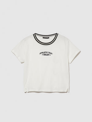 T-shirt con ricamo