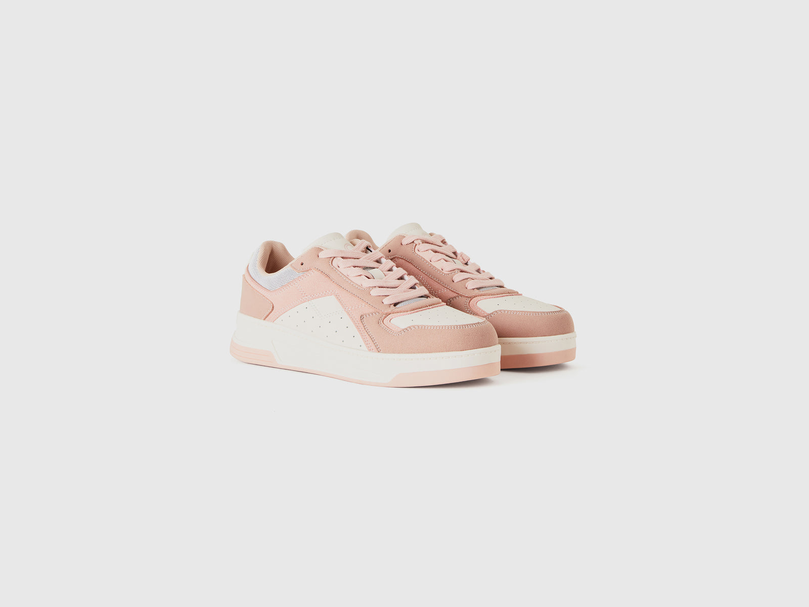 Sneakers basse da donna rosa tenue 3 | Benetton Outlet