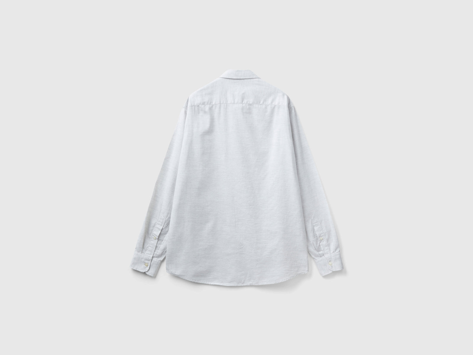Camicia regular fit da uomo bianco 2 | Benetton Outlet