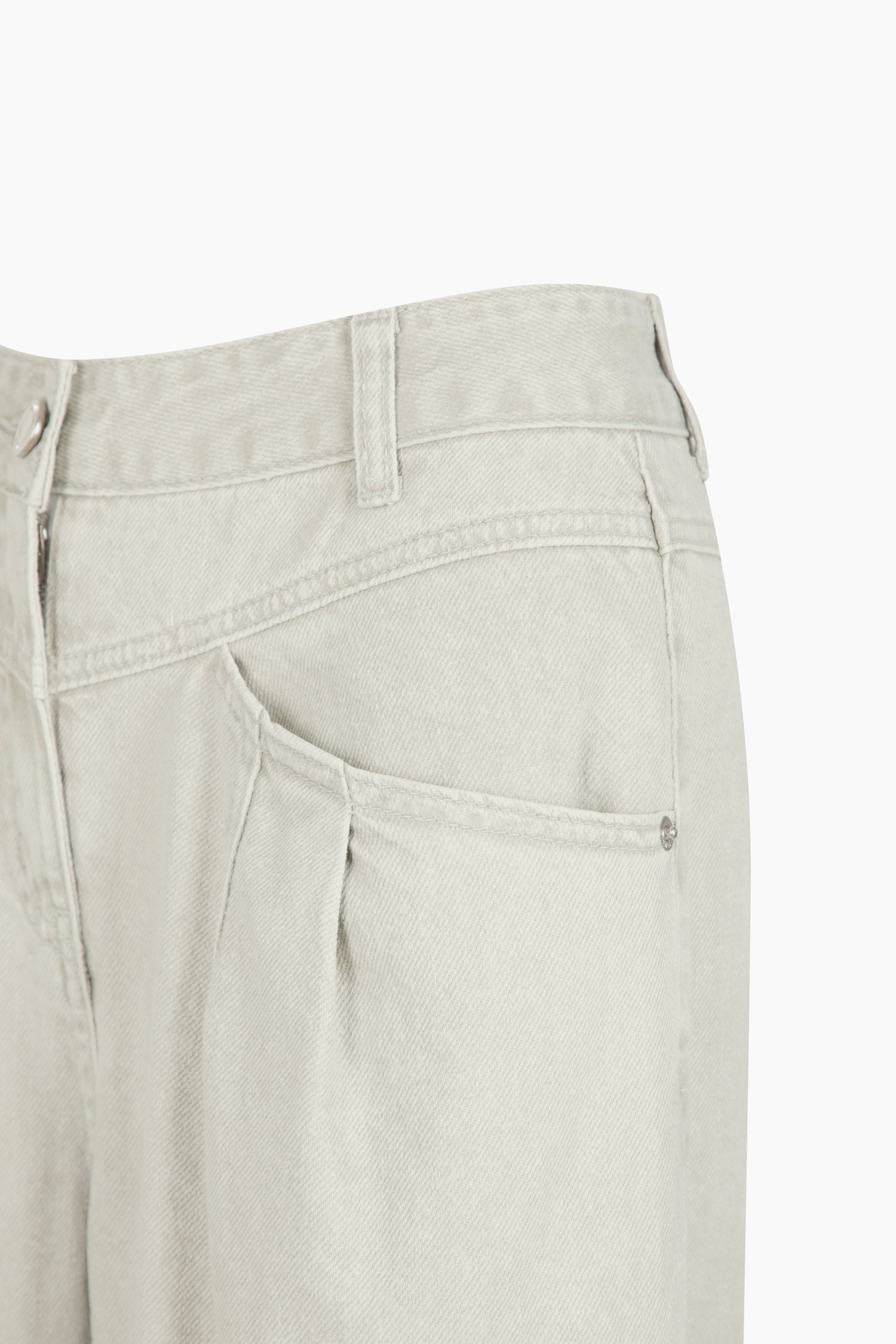 Jeans con pinces da donna bianco 3 | Sisley Outlet