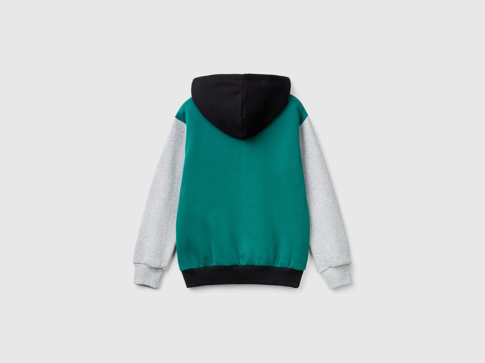 Calda felpa con cappuccio da bambino multi-color 2 | Benetton Outlet
