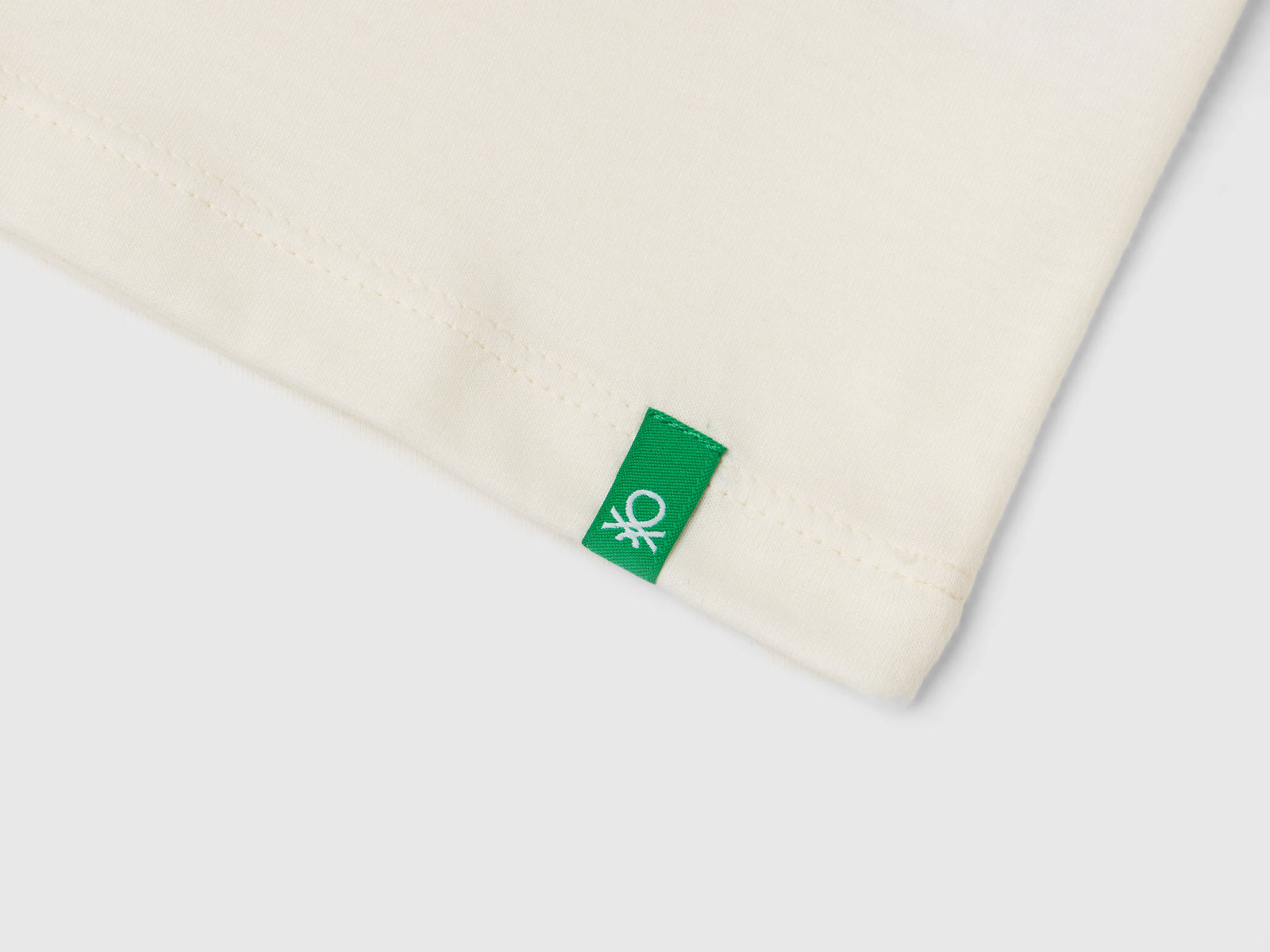 Felpa natalizia Mickey & Friends da bimbo bianco panna 3 | Benetton Outlet