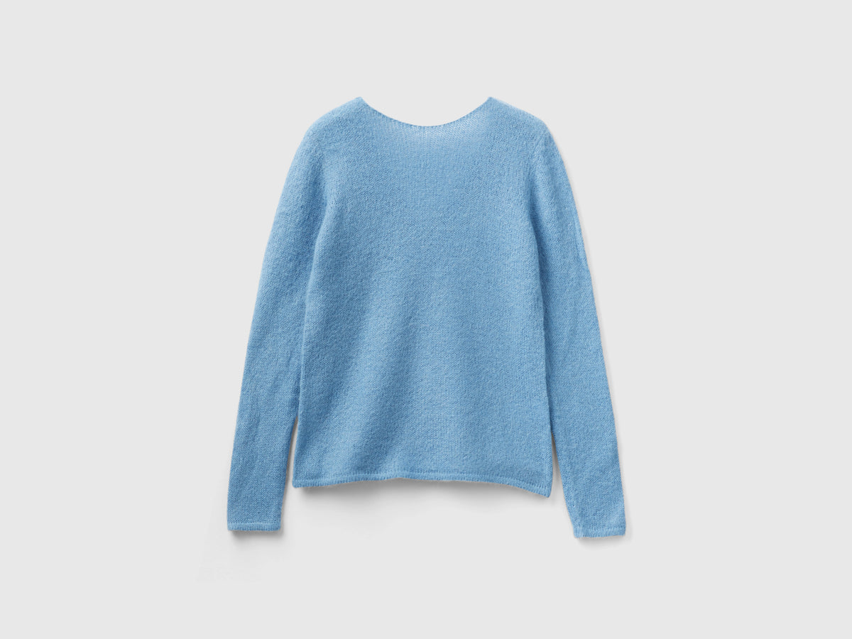 Maglia in misto mohair regular fit